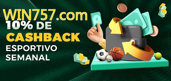 10% de bônus de cashback na WIN757.com