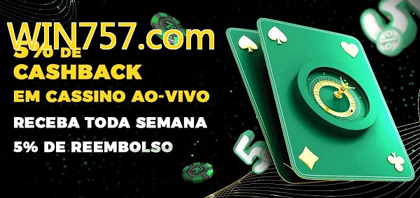 Promoções do cassino ao Vivo WIN757.com